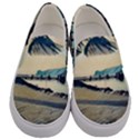 A walk on Gardasee, Italy. Men s Canvas Slip Ons View1