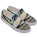 A walk on Gardasee, Italy. Men s Canvas Slip Ons View3