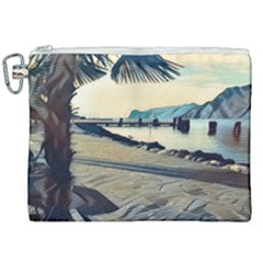 A Walk On Gardasee, Italy  Canvas Cosmetic Bag (xxl) by ConteMonfrey