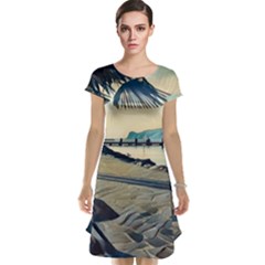 A Walk On Gardasee, Italy  Cap Sleeve Nightdress by ConteMonfrey