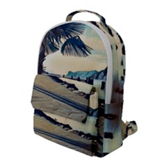 A Walk On Gardasee, Italy  Flap Pocket Backpack (large) by ConteMonfrey