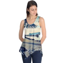 A Walk On Gardasee, Italy  Sleeveless Tunic by ConteMonfrey