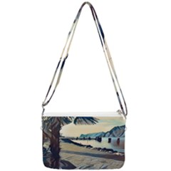 A Walk On Gardasee, Italy  Double Gusset Crossbody Bag by ConteMonfrey