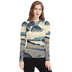 A Walk On Gardasee, Italy  Women s Long Sleeve Rash Guard by ConteMonfrey