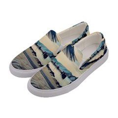 A Walk On Gardasee, Italy  Women s Canvas Slip Ons by ConteMonfrey