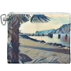 A Walk On Gardasee, Italy  Canvas Cosmetic Bag (xxxl) by ConteMonfrey