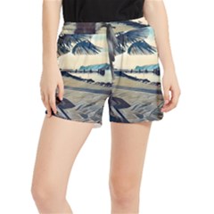 A Walk On Gardasee, Italy  Women s Runner Shorts by ConteMonfrey