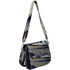 A Walk On Gardasee, Italy  Saddle Handbag by ConteMonfrey