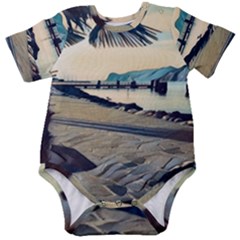 A Walk On Gardasee, Italy  Baby Short Sleeve Bodysuit by ConteMonfrey