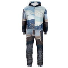 Pier On The End Of A Day Hooded Jumpsuit (men)