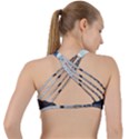 Pier on the end of a day Criss Cross Racerback Sports Bra View2