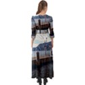 Pier on the end of a day Button Up Boho Maxi Dress View2