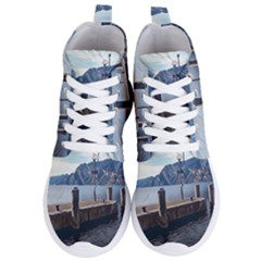 Pier On The End Of A Day Women s Lightweight High Top Sneakers by ConteMonfrey