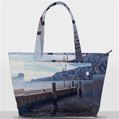 Pier On The End Of A Day Back Pocket Shoulder Bag  by ConteMonfrey