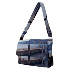 Pier On The End Of A Day Full Print Messenger Bag (m) by ConteMonfrey