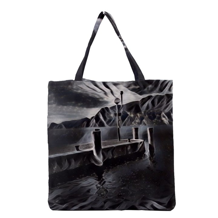 Smokey pier Grocery Tote Bag