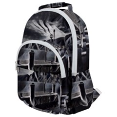 Smokey Pier Rounded Multi Pocket Backpack by ConteMonfrey