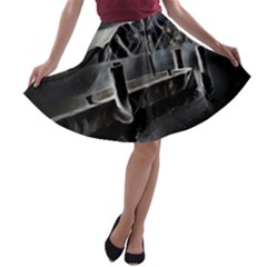 Smokey Pier A-line Skater Skirt by ConteMonfrey