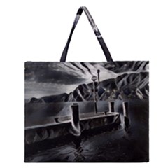 Smokey Pier Zipper Large Tote Bag by ConteMonfrey