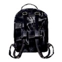 Smokey pier Flap Pocket Backpack (Small) View3