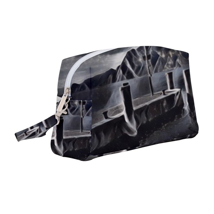 Smokey pier Wristlet Pouch Bag (Medium)