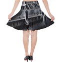 Smokey pier Velvet High Waist Skirt View2