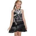 Smokey pier Kids  Halter Collar Waist Tie Chiffon Dress View1