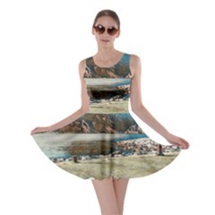 Calm Day On Lake Garda Skater Dress