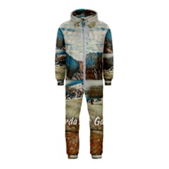 Calm Day On Lake Garda Hooded Jumpsuit (kids)