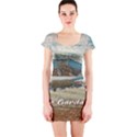 Calm Day On Lake Garda Short Sleeve Bodycon Dress View1