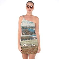 Calm Day On Lake Garda One Soulder Bodycon Dress by ConteMonfrey