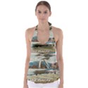 Calm Day On Lake Garda Babydoll Tankini Top View1