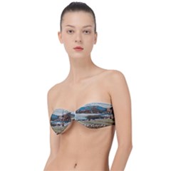 Calm Day On Lake Garda Classic Bandeau Bikini Top 