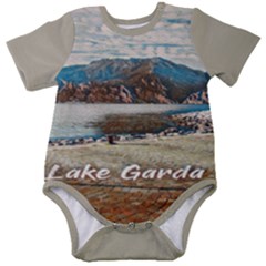 Calm Day On Lake Garda Baby Short Sleeve Bodysuit by ConteMonfrey