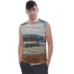 Calm Day On Lake Garda Men s Regular Tank Top by ConteMonfrey