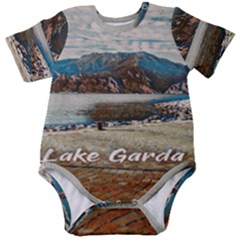 Calm Day On Lake Garda Baby Short Sleeve Bodysuit by ConteMonfrey