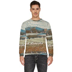 Calm Day On Lake Garda Men s Fleece Sweatshirt