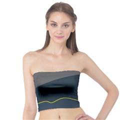 Abstract Landscape Art Design Pattern Water Tube Top