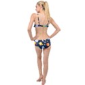 Space Galaxy Seamless Background Layered Top Bikini Set View2