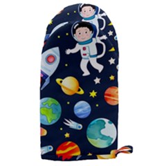 Space Galaxy Seamless Background Microwave Oven Glove