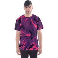 Abstract Pattern Texture Art Men s Sport Mesh Tee