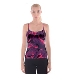 Abstract Pattern Texture Art Spaghetti Strap Top