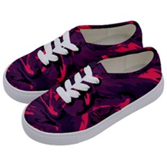 Abstract Pattern Texture Art Kids  Classic Low Top Sneakers