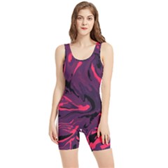 Abstract Pattern Texture Art Women s Wrestling Singlet