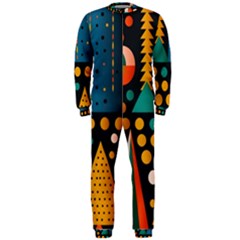 Christmas Pattern Onepiece Jumpsuit (men)