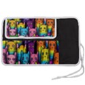 Cats Cat Cute Animal Rainbow Pattern Colorful Pen Storage Case (L) View2