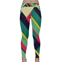 Pattern Abstract Geometric Design Classic Yoga Leggings