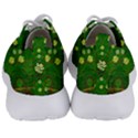 Lotus Bloom In Gold And A Green Peaceful Surrounding Environment Men s Lightweight Sports Shoes View4