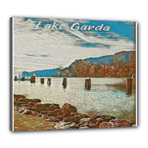 Lake Garda Canvas 24  X 20  (stretched) by ConteMonfrey