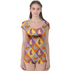 Chickens Pixel Pattern - Version 1b Boyleg Leotard 